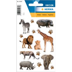 HERMA Sticker, Afrika, Tiere