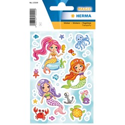 HERMA Magic Sticker, Little Mermaid, Transpuffy