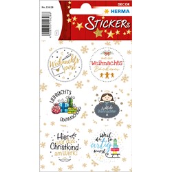 HERMA DECOR Sticker, Weihnachtspost