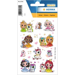 HERMA Magic Sticker, Prinzessin Sweetie & Friends