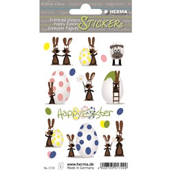 HERMA Oster-Sticker, Hasenparty