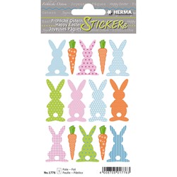 HERMA Magic Ostersticker, Hasenralley, Folie