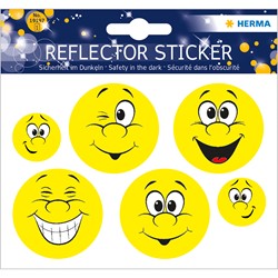 HERMA Reflektorsticker Happy Face