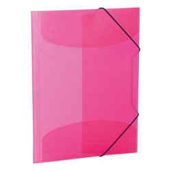 HERMA Sammelmappe, transluzent pink, A4