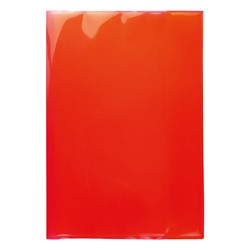 HERMA Heftschoner, Transparent PLUS, rot, A4