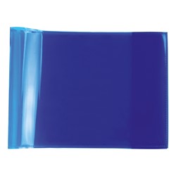 HERMA Heftschoner, Transparent PLUS, quer, blau, A5