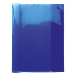 HERMA Heftschoner, Transparent PLUS, blau, QUART