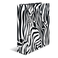 HERMA Motivordner, A4, Animal Print, Zebra