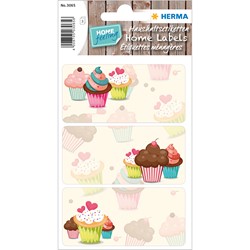 HERMA DECOR Sticker, Cupcakes