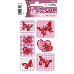 HERMA MAGIC Sticker, Rosenherz