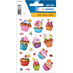 HERMA Decor Sticker, Cupcakes