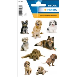 HERMA Decor Sticker, Hundefotos