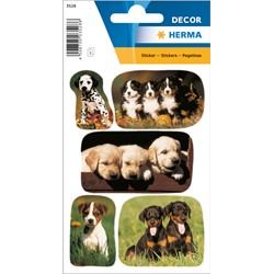 HERMA Decor Sticker, Hundewelpenfotos