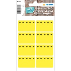 HERMA Tiefkühletiketten, gelb, 26x40 mm, 48 Etiketten