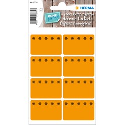 HERMA Tiefkühletiketten, orange, 26x40 mm, 48 Etiketten
