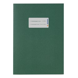 HERMA Heftschoner Papier, dunkelgrün, A5