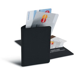 HERMA RFID Schutzhülle, schwarz, Kreditkartenformat