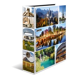 HERMA Motivordner, A4, Globetrotter, Europe
