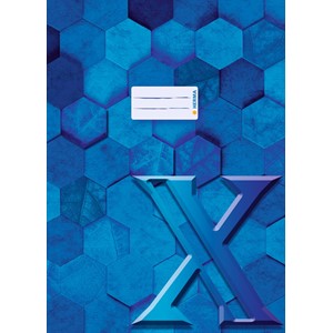 HERMA Heftschoner X, Karton, A4, dunkelblau