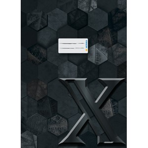 HERMA Heftschoner X, Karton, A4, schwarz