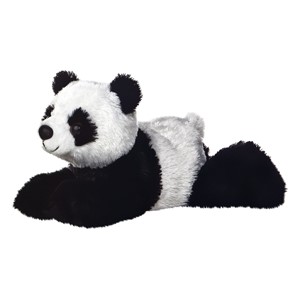 Aurora Mini Flopsies Mei Mei Panda, Plüschtier, 20cm