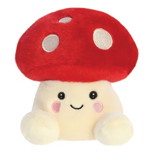 Aurora Palm Pals Amanita Mushroom, Plüschtier, 13cm (33767)