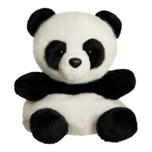 Aurora Palm Pals Bamboo Panda, Plüschtier, 13cm (61350)