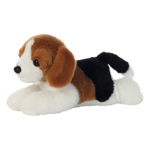 Aurora Mini Flopsies Homer Beagle, 20cm