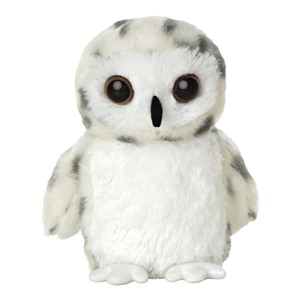 Aurora Mini Flopsies Snowy Owl, Plüschtier, 20cm