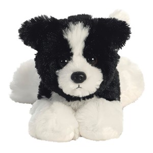Aurora Mini Flopsies Cami Border Collie, Plüschtier, 20cm
