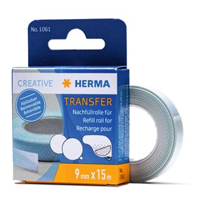 HERMA Klebespender Transfer Nachfüllrolle, 15 m, ablösbar