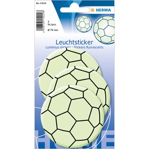 HERMA Leuchtsticker, Fußball Maxi