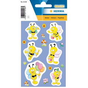 HERMA MAGIC Sticker, Biene Willy, Popup