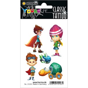 HERMA CLASSIC Tattoo, Superhelden