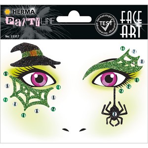 HERMA Face Art Sticker, Hexe