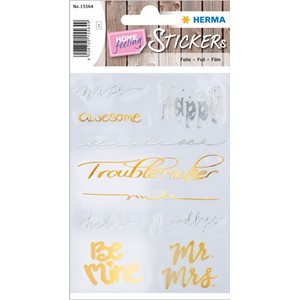 HERMA HOME Sticker, Happy
