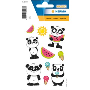 HERMA MAGIC Sticker, Panda - der kleine Bär