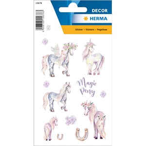 HERMA DECOR Sticker, Magic Pony