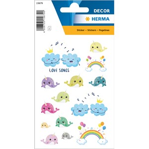 HERMA DECOR Sticker, Love Songs