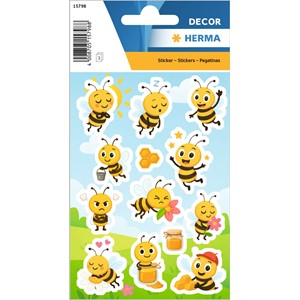 HERMA Decor Sticker, Honigbienen