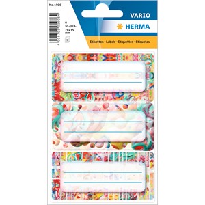 HERMA Vario Schuletiketten, Malerei