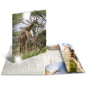 HERMA Sammelmappe Glossy, Giraffe, A4