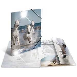HERMA Sammelmappe Glossy, Pferde, A4