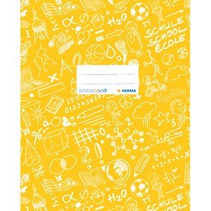 HERMA Heftschoner Quart, Schoolydoo, gelb