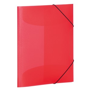 HERMA Sammelmappe, transluzent rot, A4
