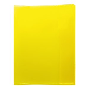 HERMA Heftschoner, Transparent PLUS, gelb, QUART