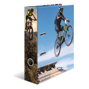 HERMA Motiv-Ordner, Mountain Bike, A4