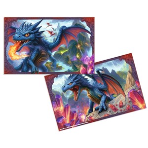 HERMA Schreibunterlage 550 x 350 mm, Drachen