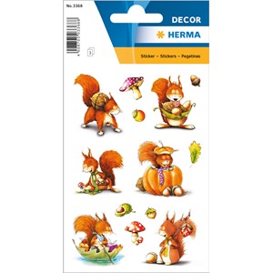 HERMA Decor Sticker, Eichhörnchen