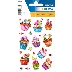 HERMA Decor Sticker, Cupcakes